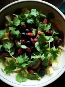 blueberry, cabbages, coriander, soy almonds, coriander, coriander, coriander, coriander, coriander